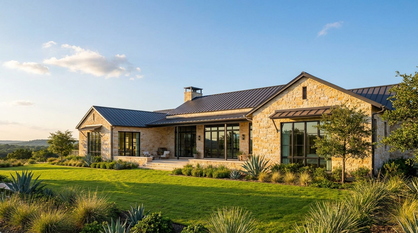 The Hill Country Ranch, a custom home by Cattlemen Homes